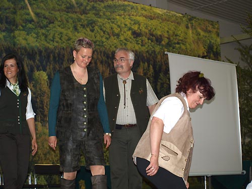 Mysliveck� v�stava Natura Viva v Lys� nad Labem. D�msk� j�zda - Diana I. Mysliveck� spolek �en na v�let�.